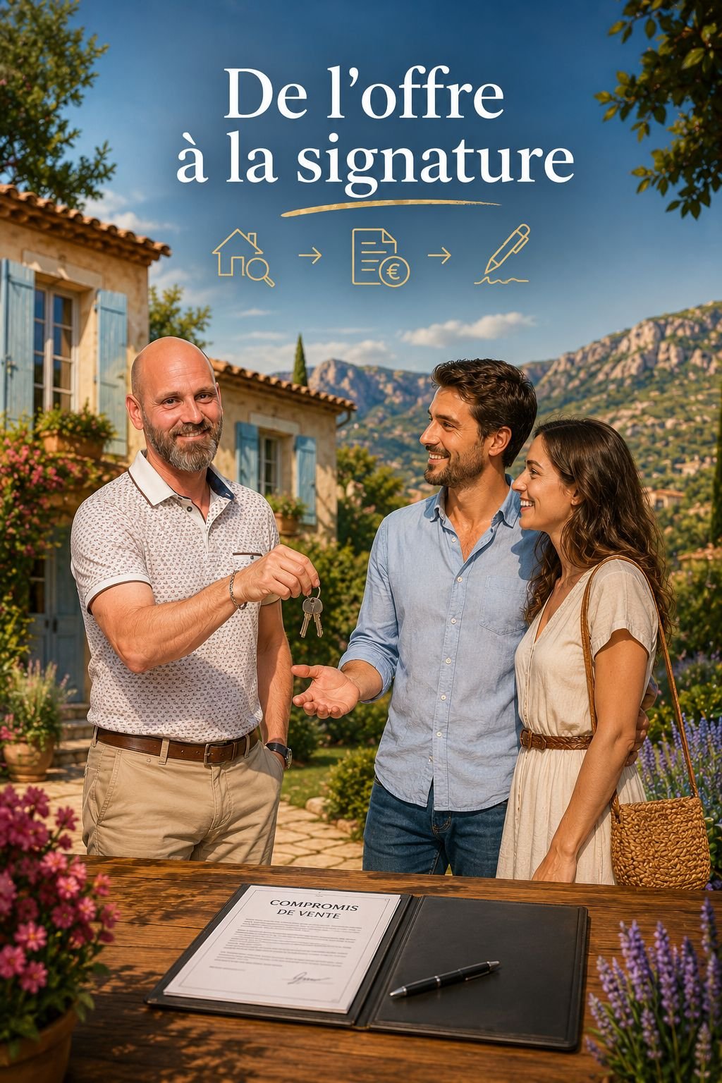 De l'offre à la signature à Auriol